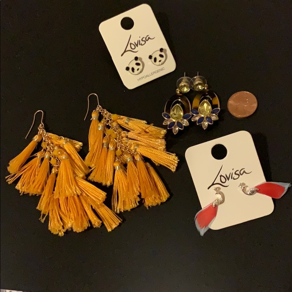 Lovisa earrings bundle never been used!